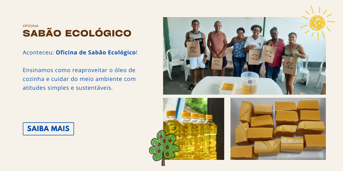 Oficina de Sabão ecológico